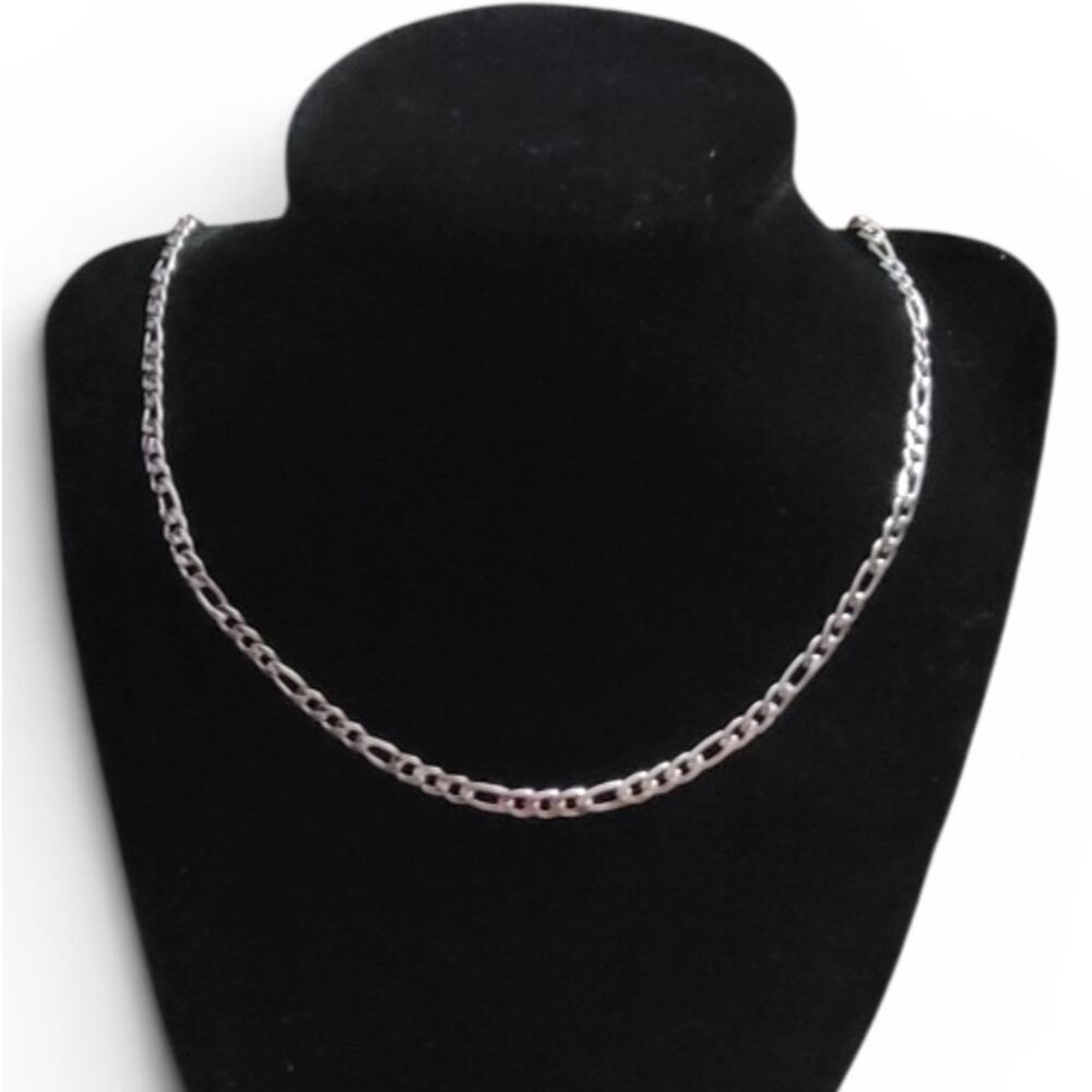 Men's 4.5mm thick figaro chain necklace